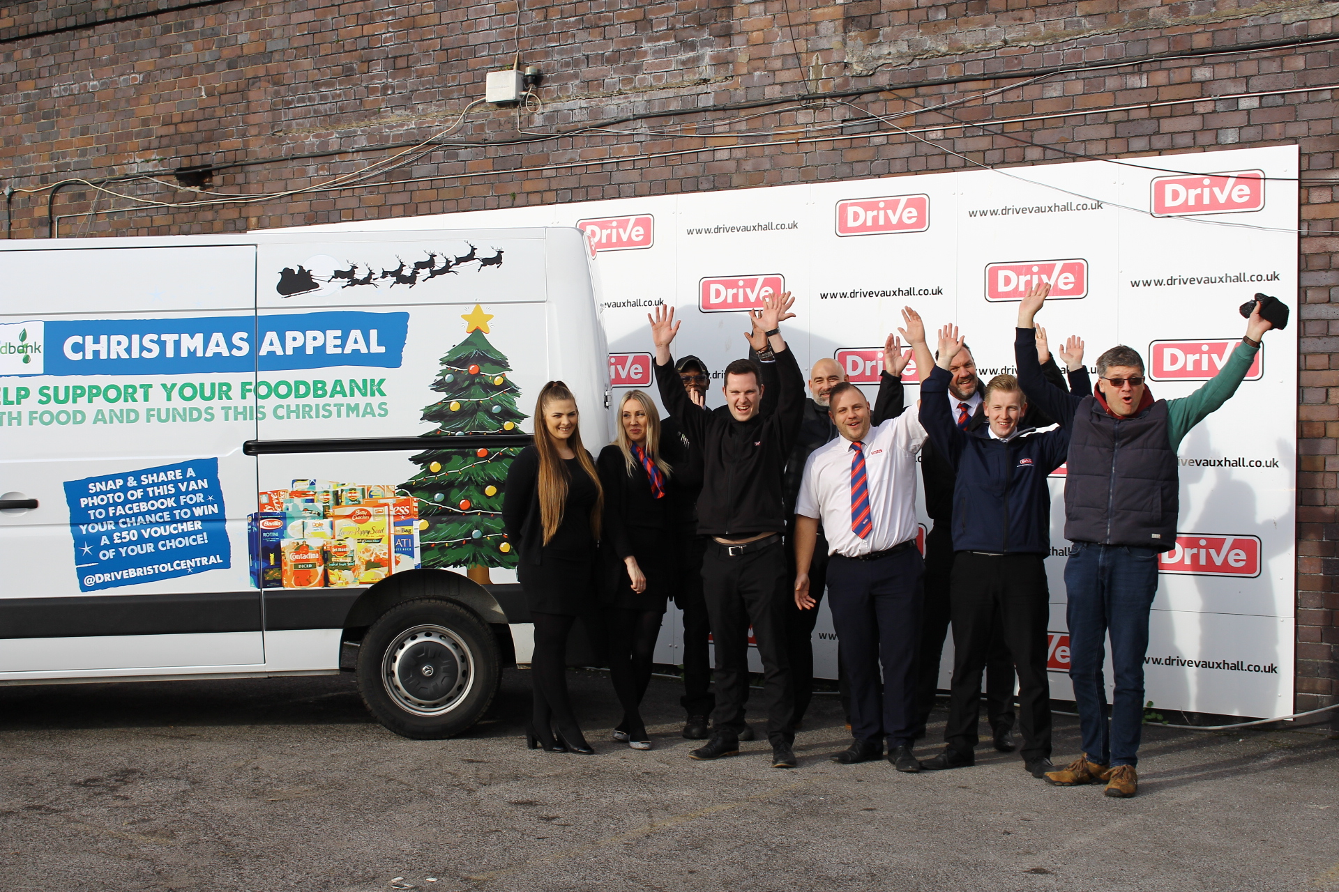 Drive Vauxhall Support Foodbank South & East Bristol Foodbank